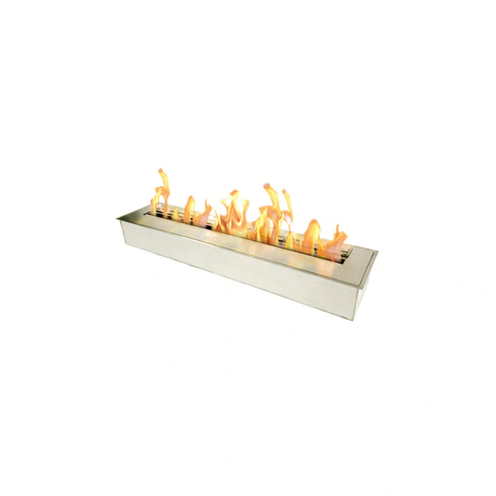 The Bio Flame 38" Black Ethanol Fireplace Burner