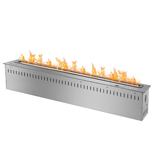 The Bio Flame 48" Remote Control Stainless Steel Ethanol Burner