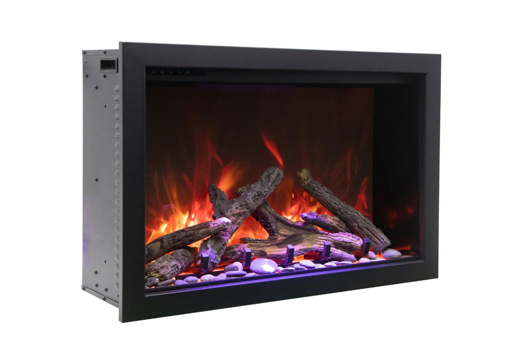 Remii Classic 30" Indoor/Outdoor Full Frame Built-in Smart Electric Fireplace | CLASSIC-30