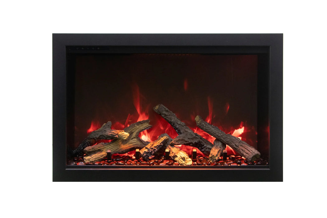 Remii Classic 33" Indoor/Outdoor Full Frame Built-in Smart Electric Fireplace | CLASSIC-33