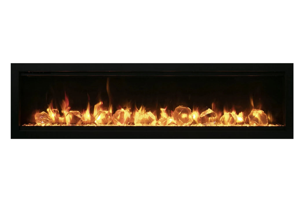 Remii Smart Electric 50" Indoor/Outdoor Full Frame Built-in Electric Fireplace | WM-50