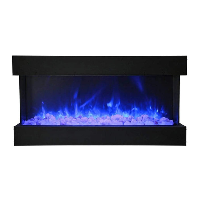 Amantii Tru View Deep 40" Indoor Outdoor 3 Sided Smart Electric Fireplace | 40-TRU-VIEW-XL