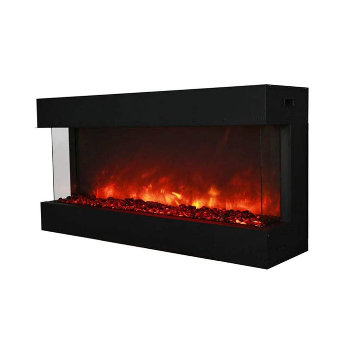 Amantii Tru View Deep 40" Indoor Outdoor 3 Sided Smart Electric Fireplace | 40-TRU-VIEW-XL