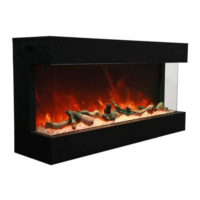 Amantii Tru View Deep 40" Indoor Outdoor 3 Sided Smart Electric Fireplace | 40-TRU-VIEW-XL