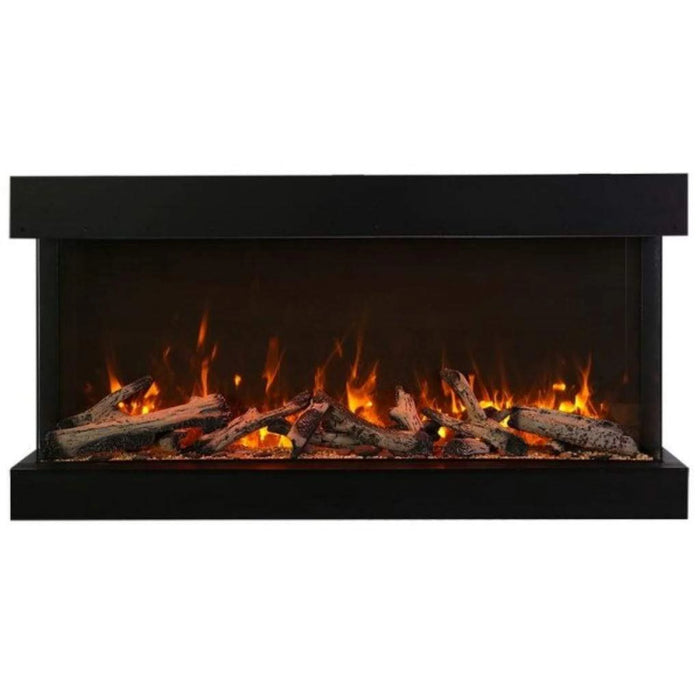 Amantii Tru View Extra Tall 40" Indoor Outdoor WiFi Enabled 3 Sided Electric Fireplace | 40-TRV-XT-XL