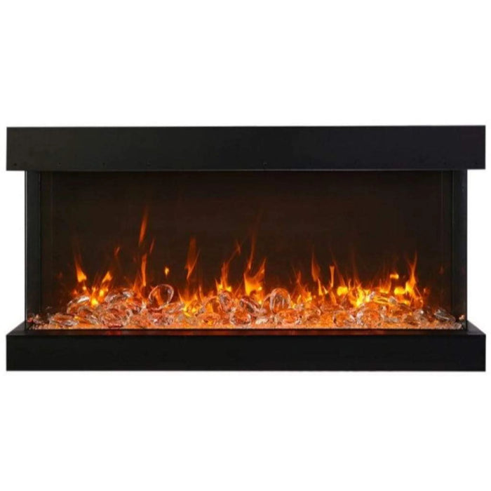 Amantii Tru View Extra Tall 40" Indoor Outdoor WiFi Enabled 3 Sided Electric Fireplace | 40-TRV-XT-XL