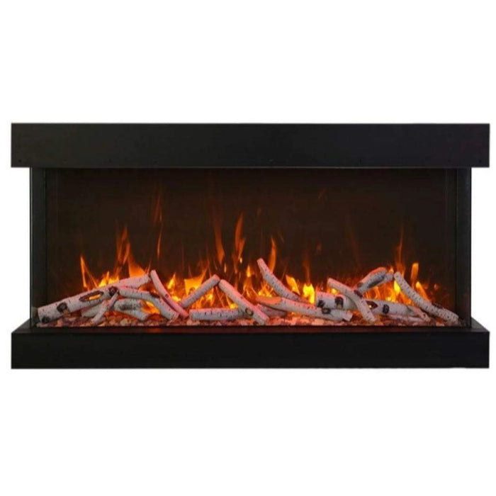 Amantii Tru View Extra Tall 40" Indoor Outdoor WiFi Enabled 3 Sided Electric Fireplace | 40-TRV-XT-XL