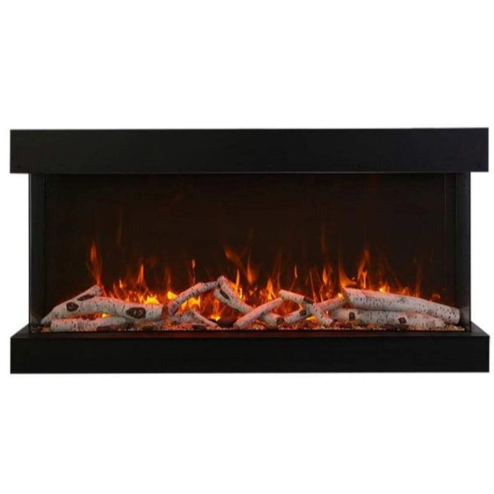 Amantii Tru View Extra Tall 40" Indoor Outdoor WiFi Enabled 3 Sided Electric Fireplace | 40-TRV-XT-XL