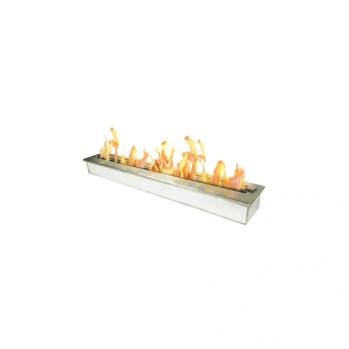 The Bio Flame 48” Stainless Steel Ethanol Fireplace Burner