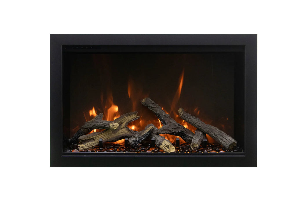 Remii Classic 33" Indoor/Outdoor Full Frame Built-in Smart Electric Fireplace | CLASSIC-33