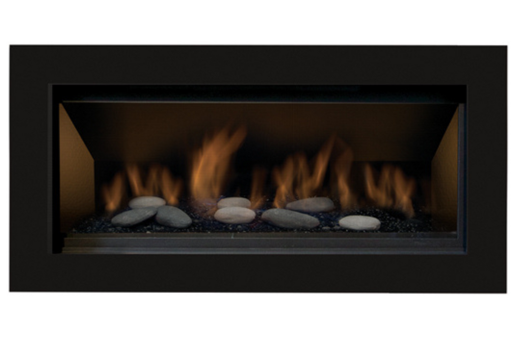 Amantii Sierra Flame Lamego 45" Zero Clearance Contemporary Electronic Ignition Gas Fireplace | LAMEGO-45-LIGHT-EI