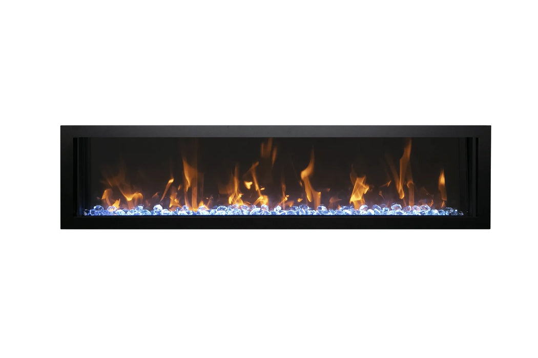 Remii Xtra Slim 55" Wall Mounted Smart Electric Fireplace | WM-SLIM-55