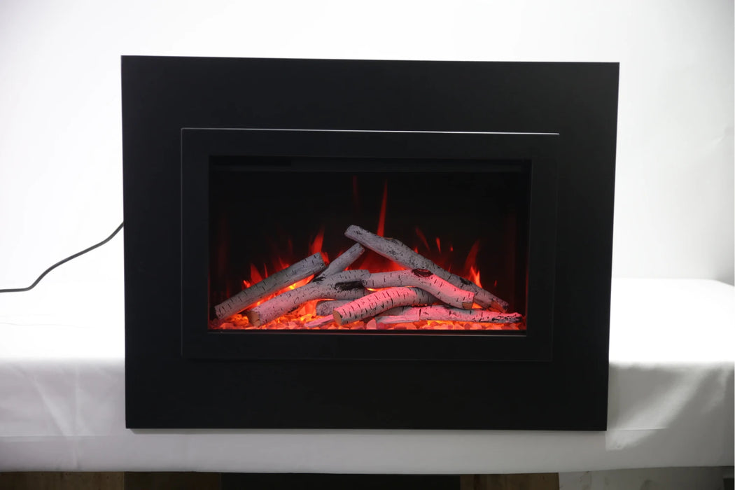 Remii Classic 26" Indoor/Outdoor Full Frame Built-in Smart Electric Fireplace | CLASSIC-26