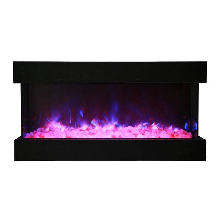 Amantii Tru View Deep 50" Indoor Outdoor 3 Sided Smart Electric Fireplace | 50-TRU-VIEW-XL