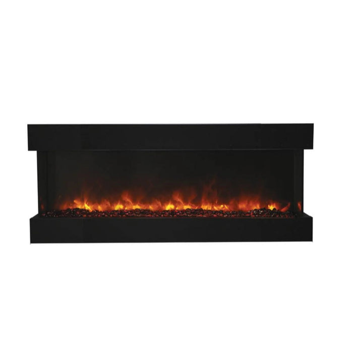 Amantii Tru View Deep 60" Indoor Outdoor 3 Sided Smart Electric Fireplace | 60-TRU-VIEW-XL