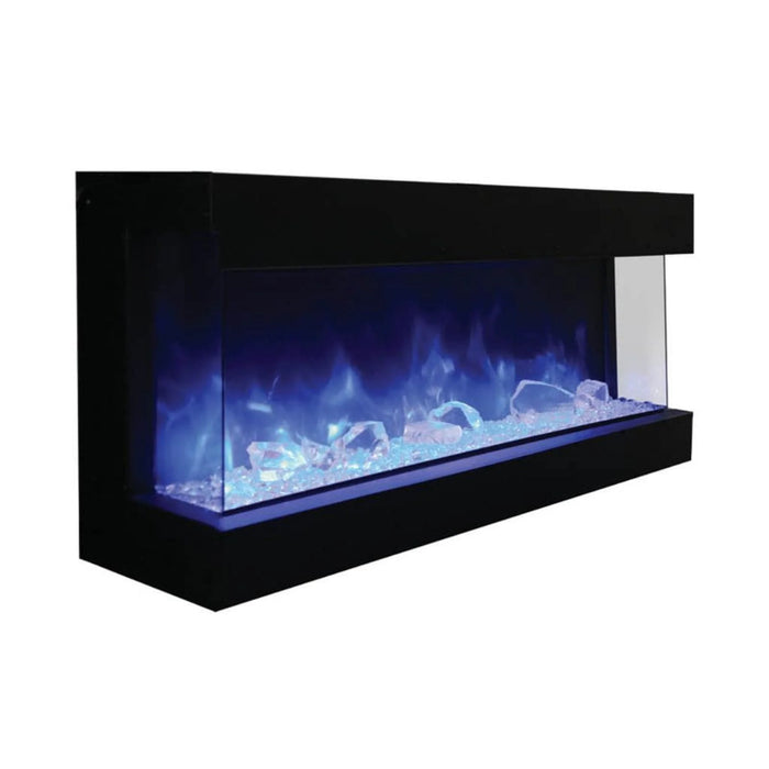 Amantii Tru View Deep 60" Indoor Outdoor 3 Sided Smart Electric Fireplace | 60-TRU-VIEW-XL