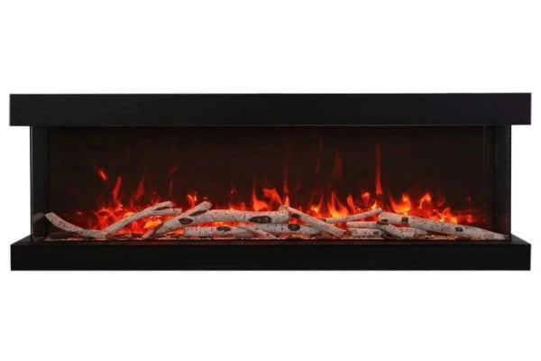 Amantii Tru View Extra Tall 60" Indoor Outdoor WiFi Enabled 3 Sided Electric Fireplace | 60-TRV-XT-XL