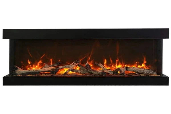 Amantii Tru View Extra Tall 60" Indoor Outdoor WiFi Enabled 3 Sided Electric Fireplace | 60-TRV-XT-XL