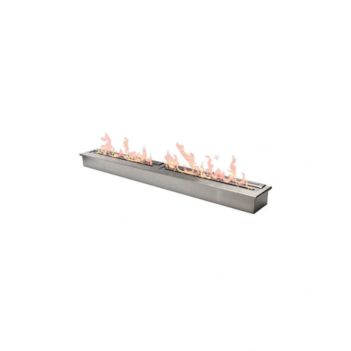 The Bio Flame 60" Black Ethanol Fireplace Burner