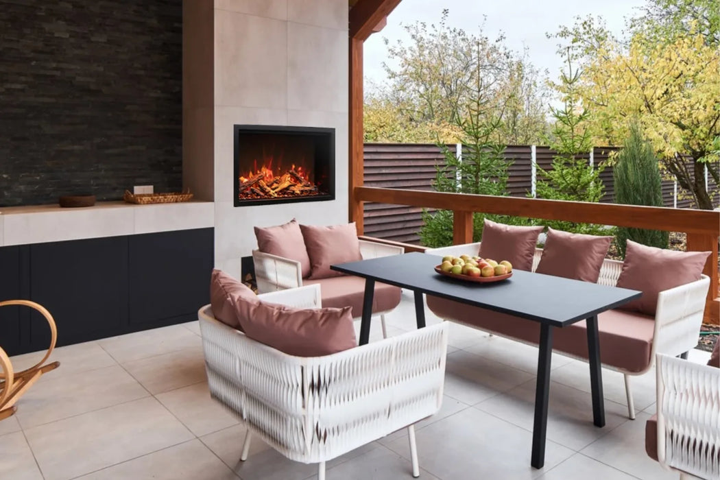 Remii Classic 33" Indoor/Outdoor Full Frame Built-in Smart Electric Fireplace | CLASSIC-33