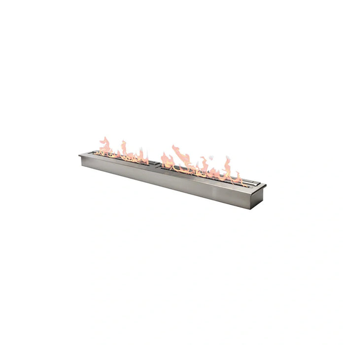 The Bio Flame 72" Black Ethanol Fireplace Burner