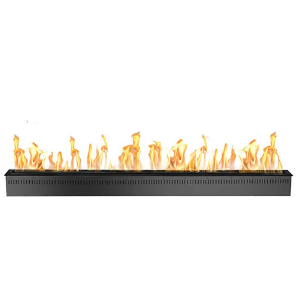 The Bio Flame 72" Remote Control Stainless Steel Ethanol Burner