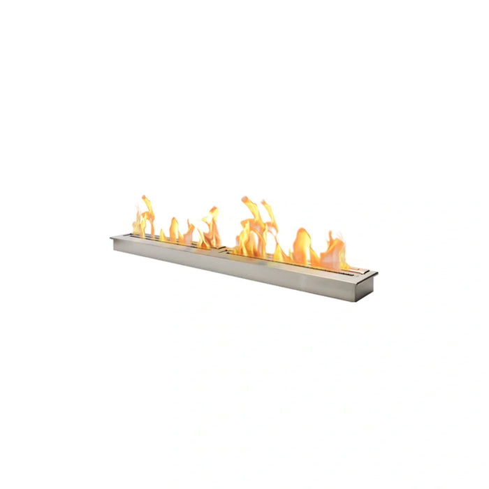 The Bio Flame 84" Black Ethanol Fireplace Burner