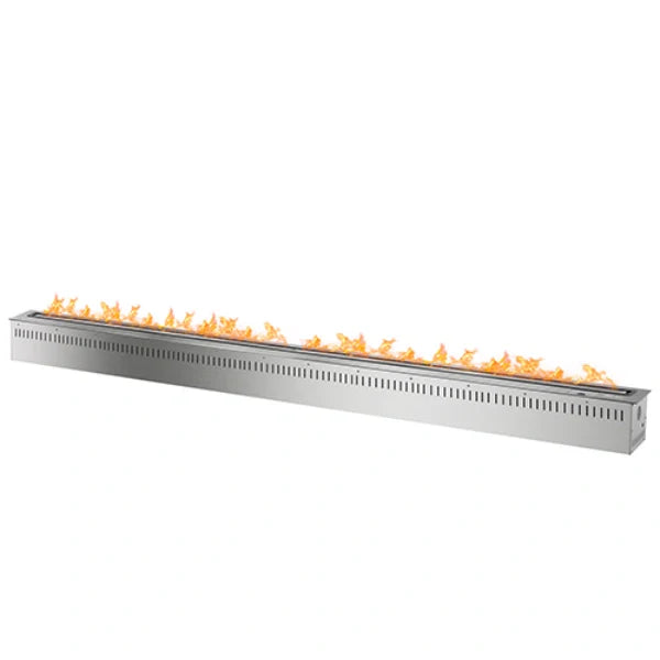 The Bio Flame 84" Remote Control Stainless Steel Ethanol Burner