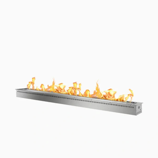 The Bio Flame 96" Remote Control Stainless Steel Ethanol Burner