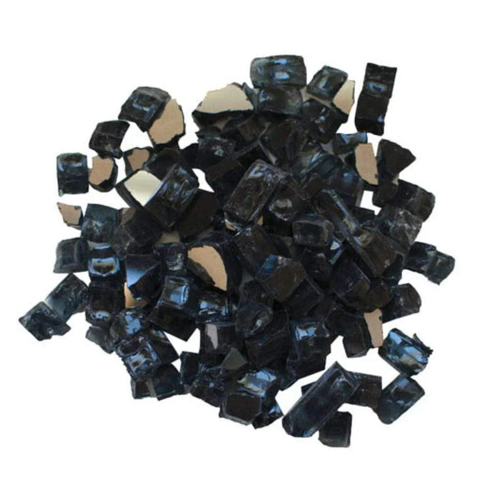 Amantii 1/2" Charcoal Reflective 5 lbs Fire Glass Media | AMSF-GLASS-03