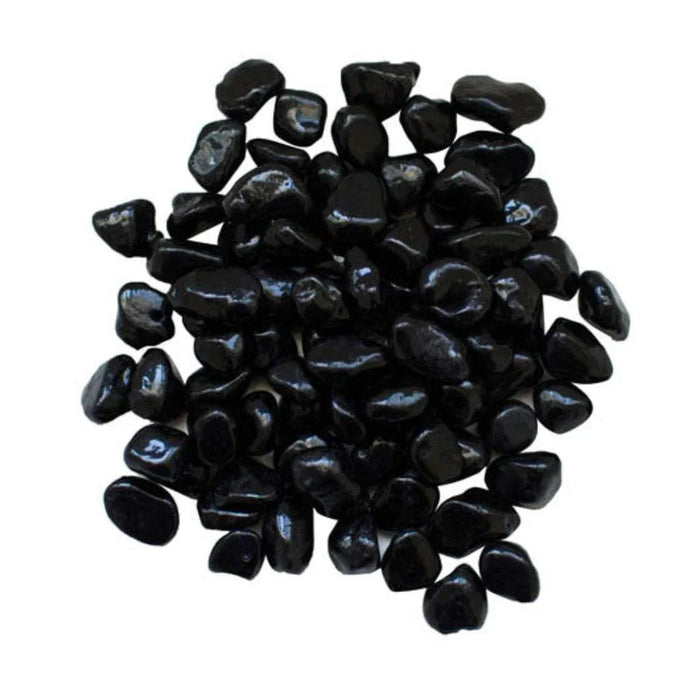 Amantii 5 lbs Black Small Beads Fire Glass Media | AMSF-GLASS-12