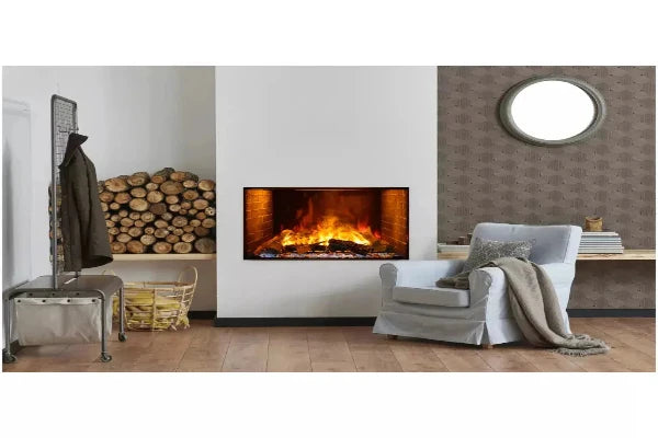 Amantii Signature 38" Built In Electric Fireplace with Patented Dimplex Optimyst Technology | BI-TRD-38-SIG