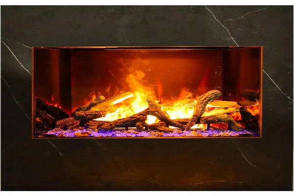 Amantii Signature 38" Built In Electric Fireplace with Patented Dimplex Optimyst Technology | BI-TRD-38-SIG