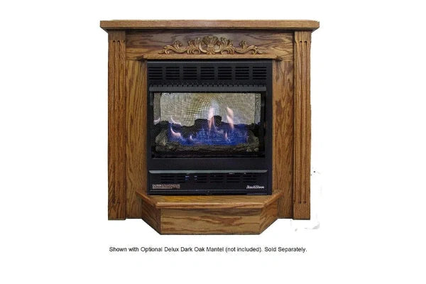 Buck Stove Model 1127 Black Vent Free Natural Gas Stove