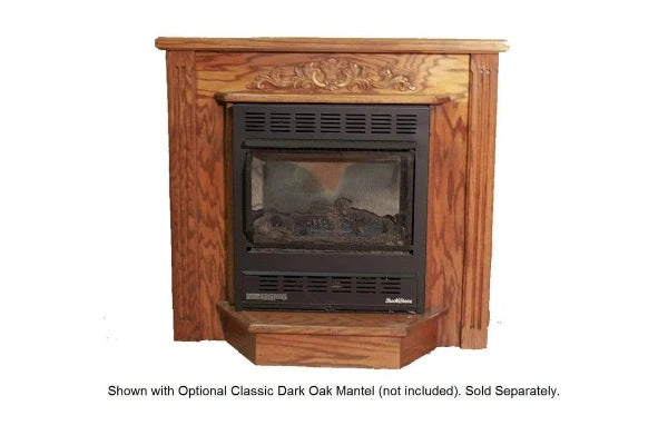 Buck Stove Model 1127 Black Vent Free Natural Gas Stove