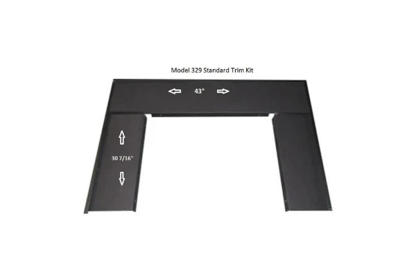 Buck Stove Standard Trim Kit For Model 34 Contemporary Vent Free Gas Stove
