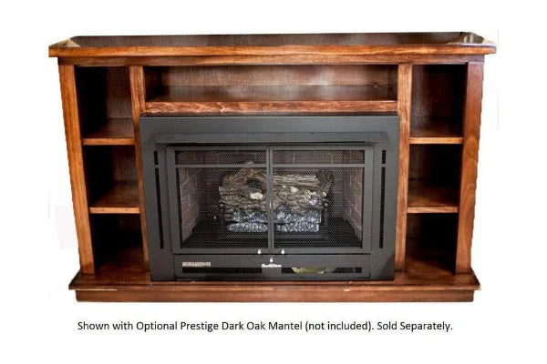 Buck Stove Model 34ZC Manhattan Old Town Red Vent Free Propane Gas Stove
