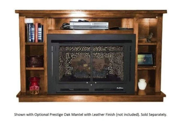Buck Stove Model 34ZC Manhattan Old Town Red Vent Free Propane Gas Stove