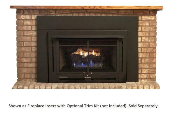 Buck Stove Model 34ZC Manhattan Old Town Red Vent Free Propane Gas Stove