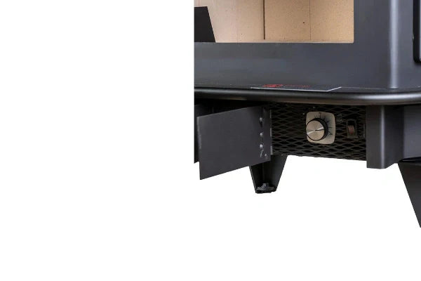 Buck Stove Model 91 Catalytic Wood Stove With Blower, Ash Tray & Black Door