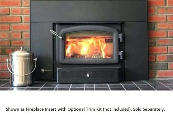 Buck Stove Model 21 Non-Catalytic Wood Stove With Black Door