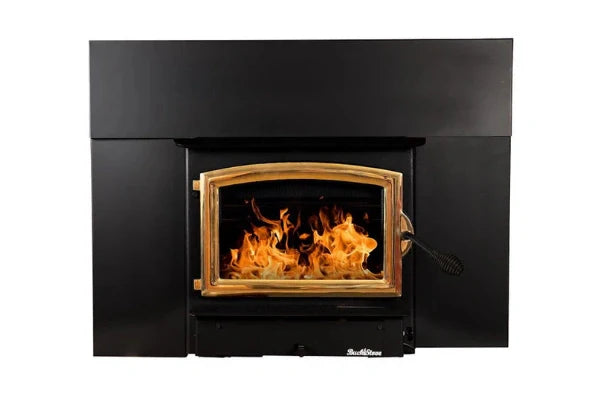 Buck Stove Model 21 Non-Catalytic Wood Stove With Gold Door