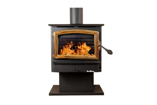 Buck Stove Model 21 Non-Catalytic Wood Stove With Gold Door