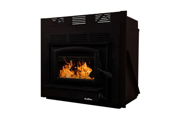 Buck Stove Model 74ZC Zero Clearance Non-Catalytic Wood Stove With Black Door