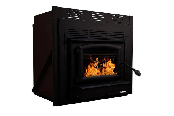 Buck Stove Model 74ZC Zero Clearance Non-Catalytic Wood Stove With Black Door