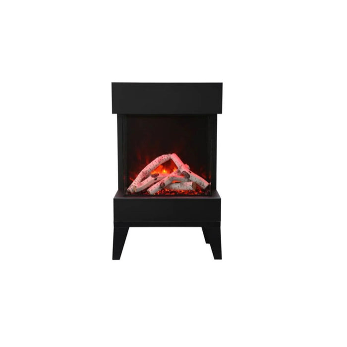 Amantii CUBE 20" Lumina Wall Mounted Built-in Smart Electric Fireplace | CUBE-2025WM-LUMINA