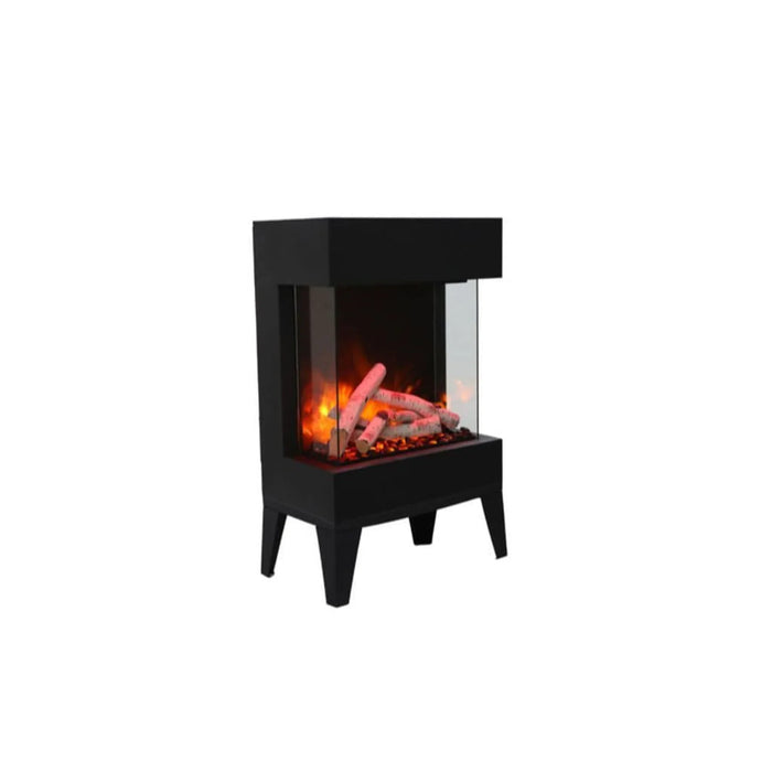 Amantii CUBE 20" Lumina Wall Mounted Built-in Smart Electric Fireplace | CUBE-2025WM-LUMINA