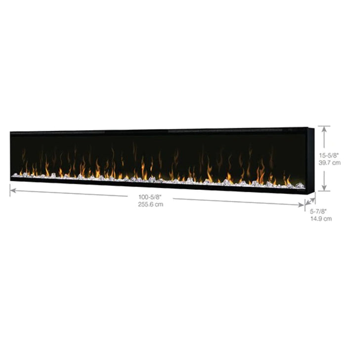 Dimplex IgniteXL 100" Linear Electric Fireplace XLF100