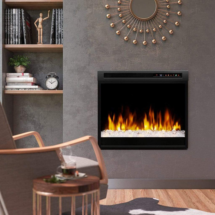 Dimplex  Multi-Fire XHD 28" Plug-In Electric Firebox With Acrylic Ice Glass Media - XHD28G