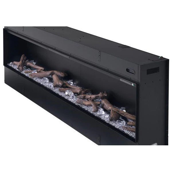 Dimplex Opti-Myst 66" Linear Electric Fireplace OLF66-AM With Acrylic Ice and Driftwood Media